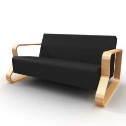 chair-2side-544 black 3D Model Preview #b6ab0cb4