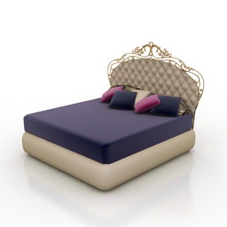 bed classic 3D Model Preview #63fe39ad