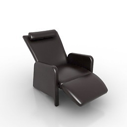 armchair f1426 3D Model Preview #69f54148