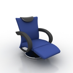 armchair f1179 3D Model Preview #82d59f37