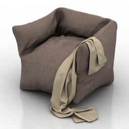 armchair 3D Model Preview #07843ce9