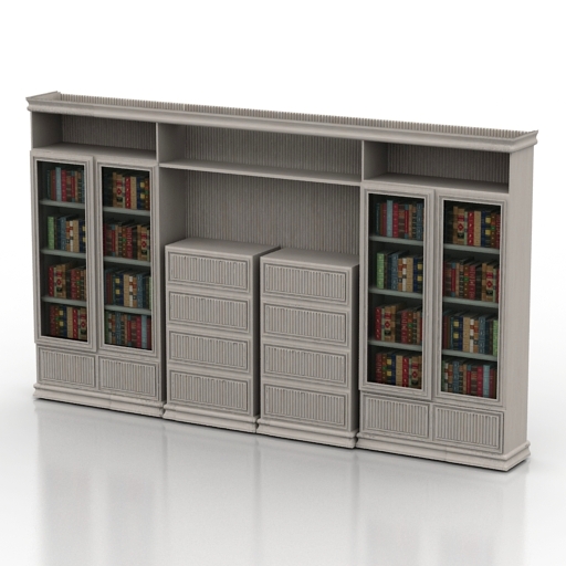 Bookcase Free 3D Models Page 1